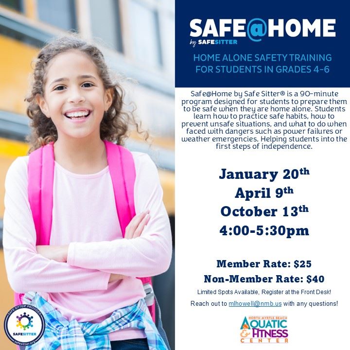 Safe at Home 2026 dates