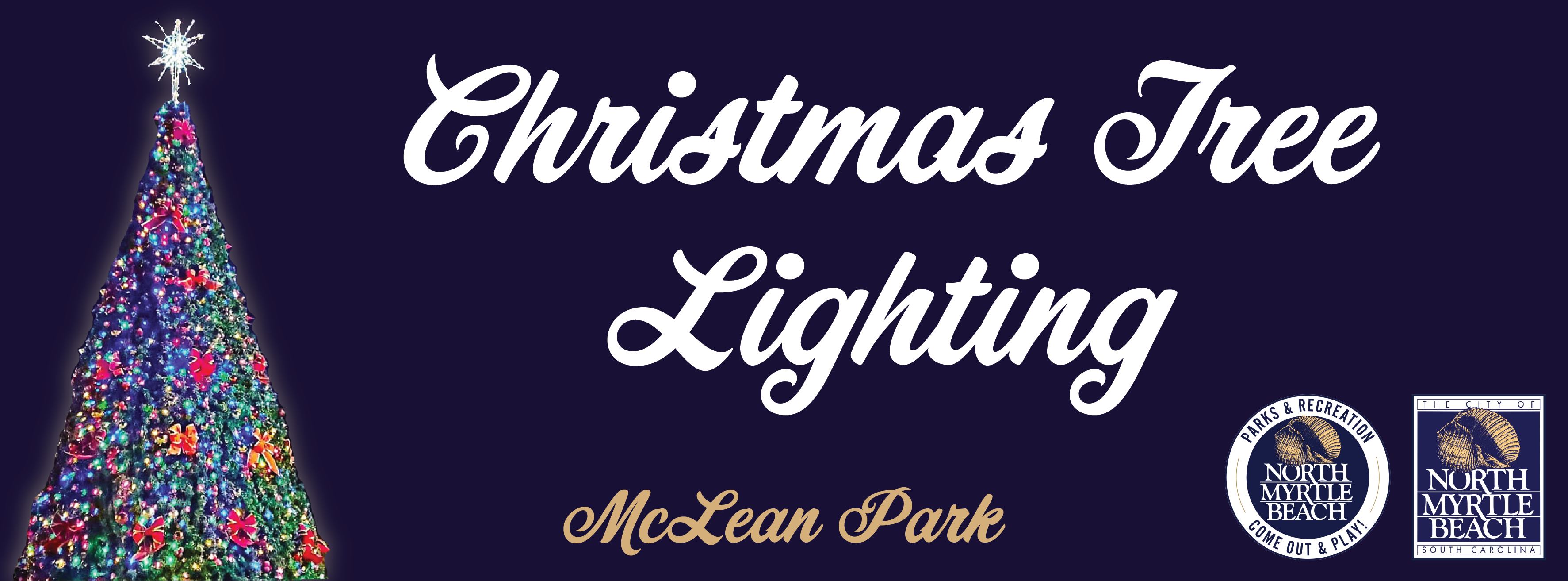Tree Lighting Banner