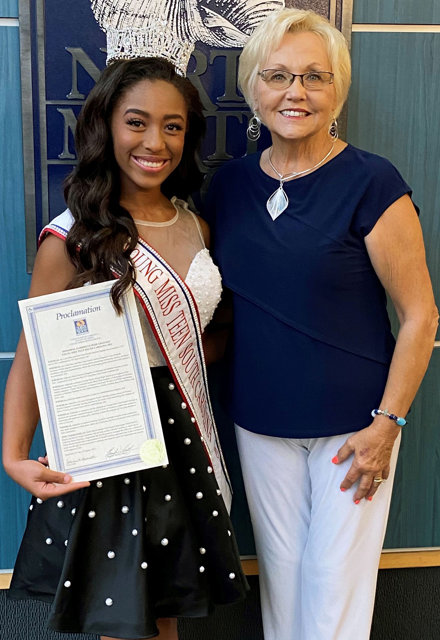 Young Miss Teen South Carolina Proclamation - 8-16-21 - Reduced